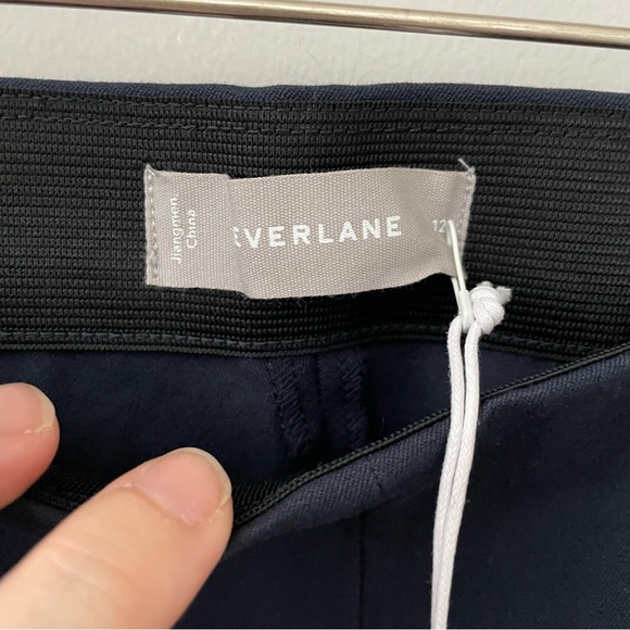 New Everlane Women’s The Work Pant Navy Size 12 - Picture 4 of 10